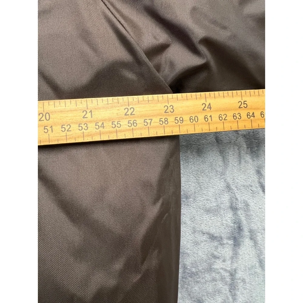 Hartwell Sports Varsity Bomber Jacket Mens Large Brown Yellow FJ-643 USA Vintage
